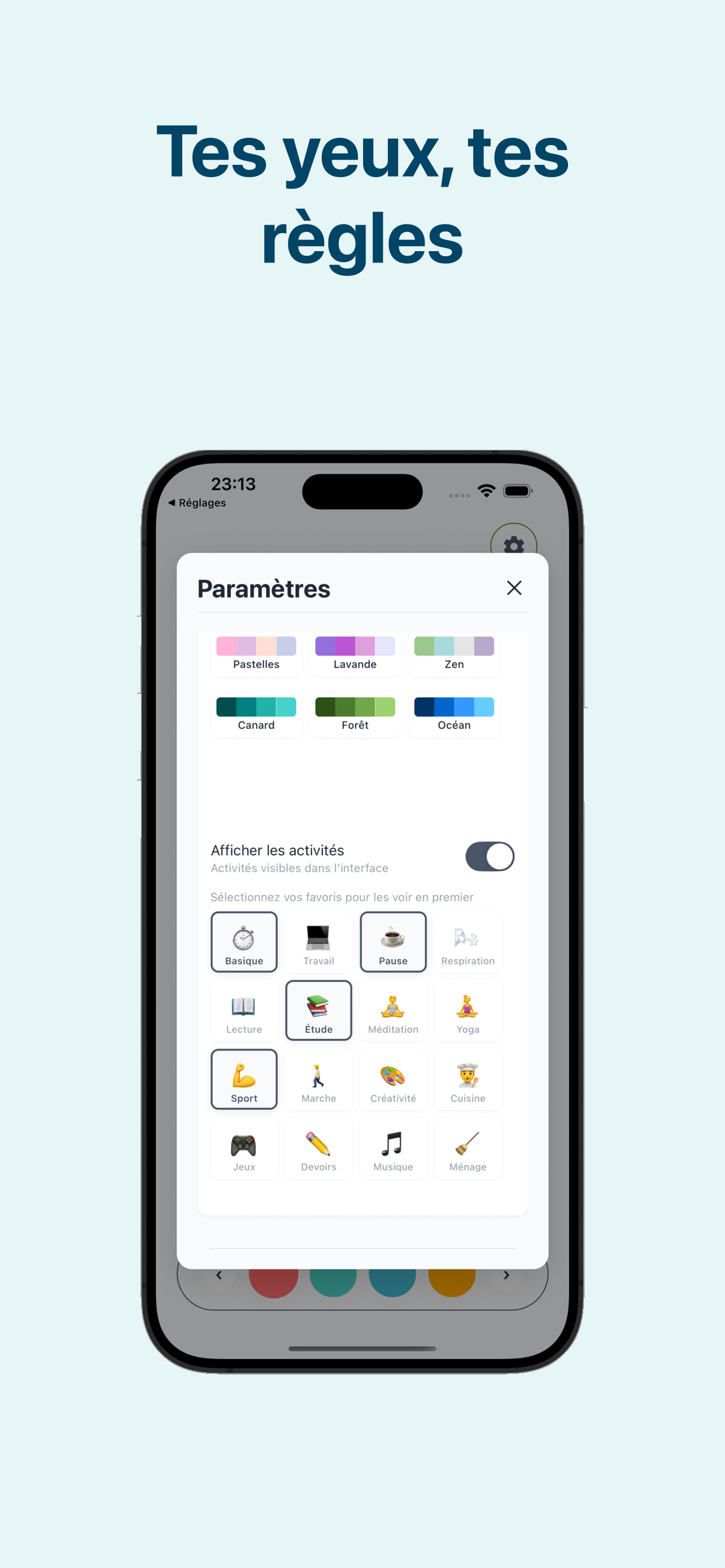 Personnalisation complète de l'expérience